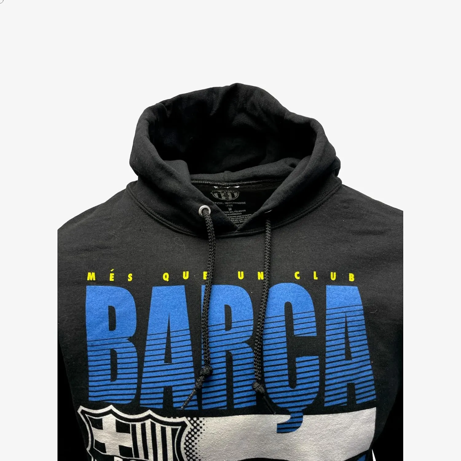 FUTBOL CLUB - Official Team Gear Sweatshirt Hoodie Long Sleeve Soccer - Black