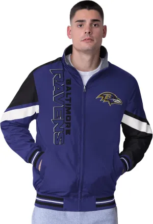G-III Sports Men's NFL Strong Arm Reversible Full-Zip Jacket