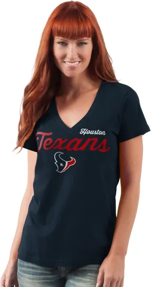 G-III Sports Women's NFL Post Season V-Neck T-Shirt