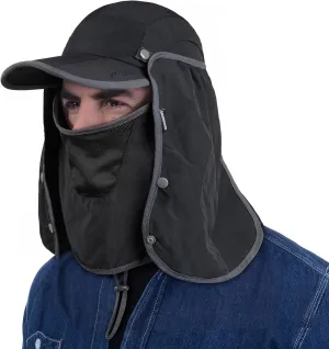 GADIEMKENSD UPF 50  Folding Fishing Hat 360 Outdoor Sun Hat