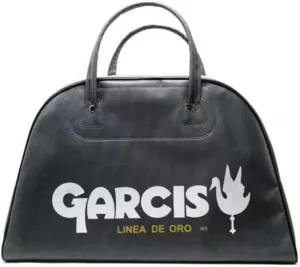 Garcis Retro Nylon Duffle Bag in Gray – Stylish, Semi-Rigid Handheld Travel Bag, Perfect for Sports, Gym, and Weekend Getaways