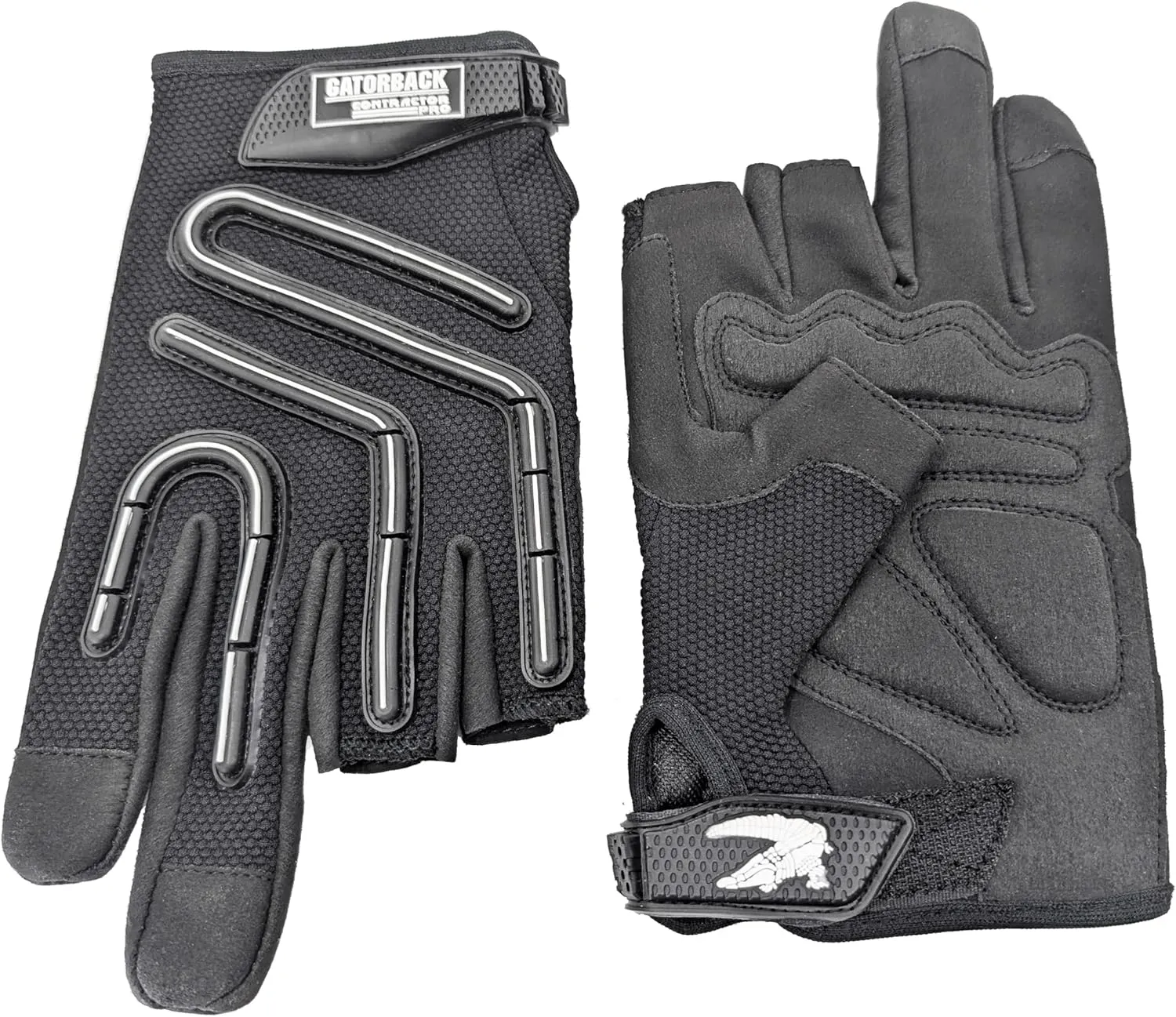 Gatorback Electricians Combo Deluxe Package (Ventilated Back Support Tool Belt Combo, Suspenders, Drill Holster, Gloves). Medium 31"-35"