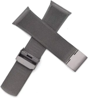 Genuine Leather Watch Strap Titanium Watch Strap Replacement for Skagen - SKW6006 SKW6007 SKW6078 SKW6304 SKW6305