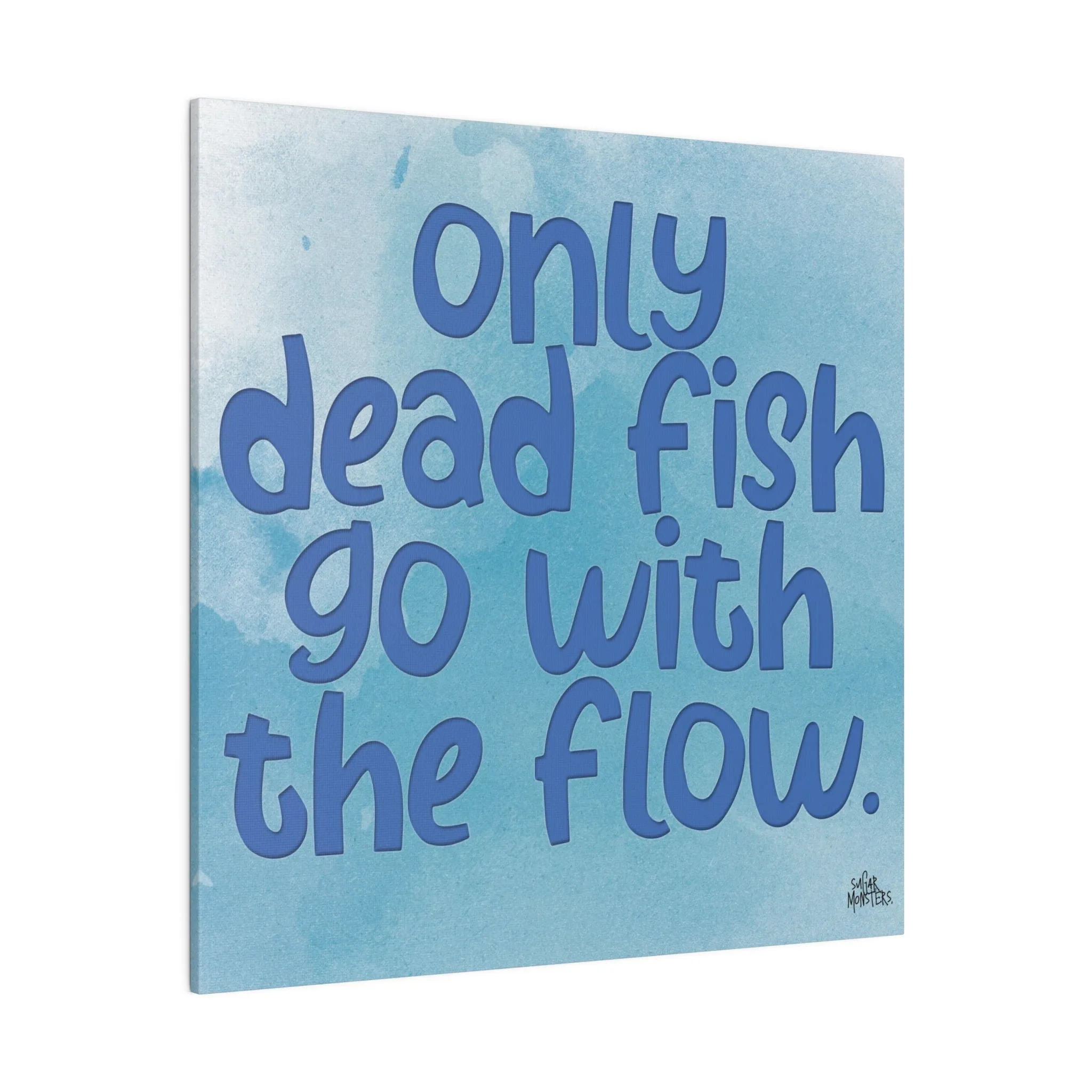 Go Against the Flow | Canvas Wall Art