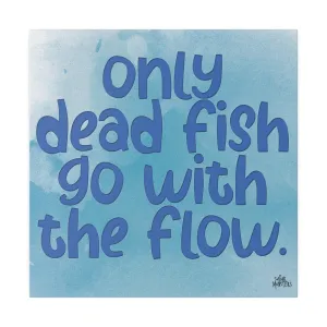 Go Against the Flow | Canvas Wall Art