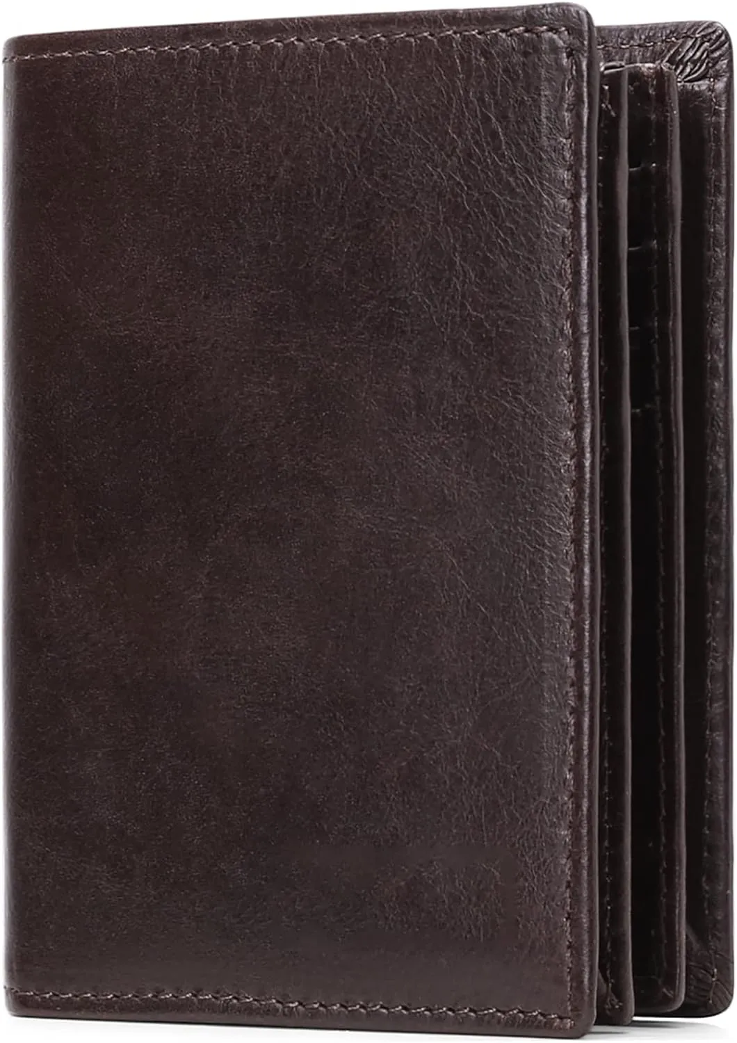 GOIACII Wallets for Men Large Capacity Genuine Leather RFID Mens Bifold Wallet with 16 Card Slots