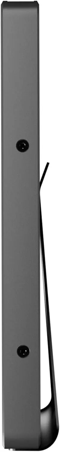 Groove Life Groove Wallet Gun Metal with Money Clip Men's Minimalist Low Profile Aluminum Credit Card Holder with Magnetic Thumb Swipe, RFID Blocking, Lifetime Coverage