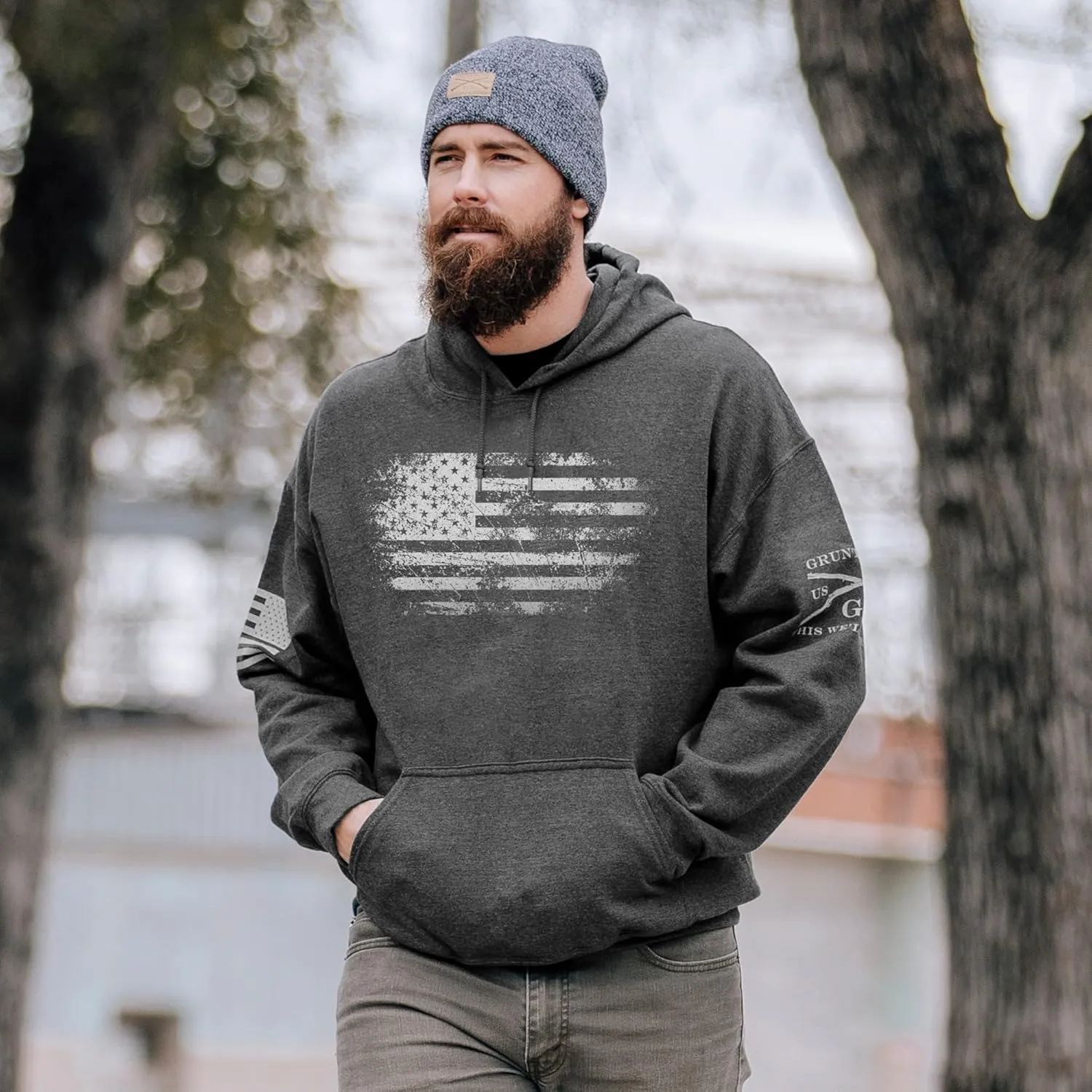 Grunt Style Vintage American Hoodie