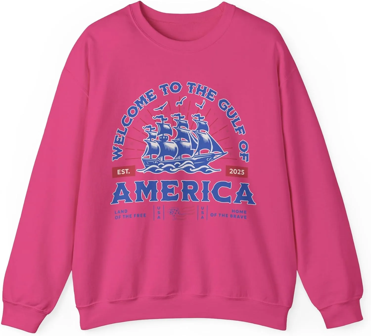 Gulf of America Vintage Style Sweatshirt