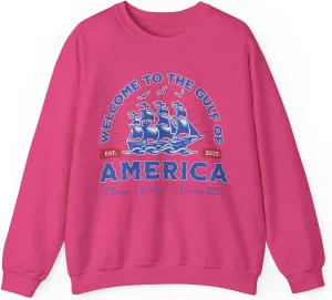 Gulf of America Vintage Style Sweatshirt