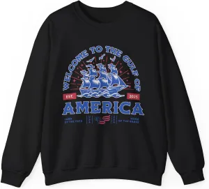 Gulf of America Vintage Style Sweatshirt