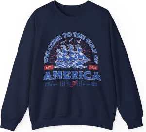 Gulf of America Vintage Style Sweatshirt