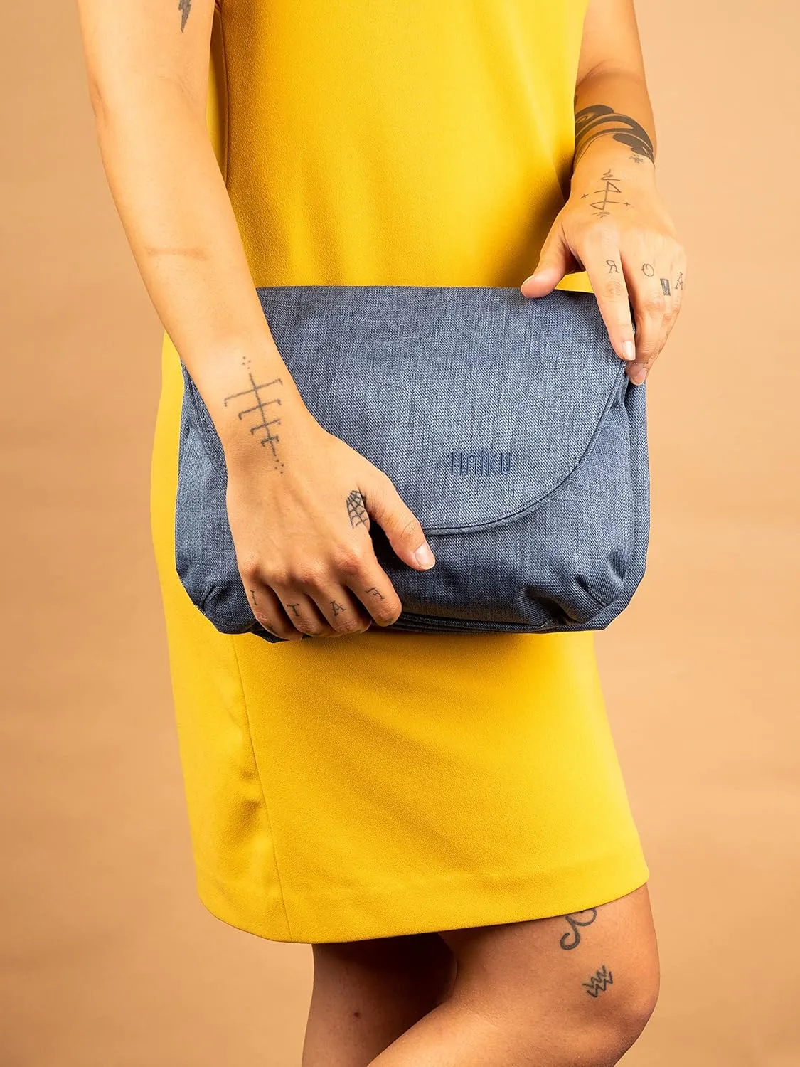 HAIKU Bliss Eco-Friendly RFID Blocking Travel Crossbody Saddle Bag