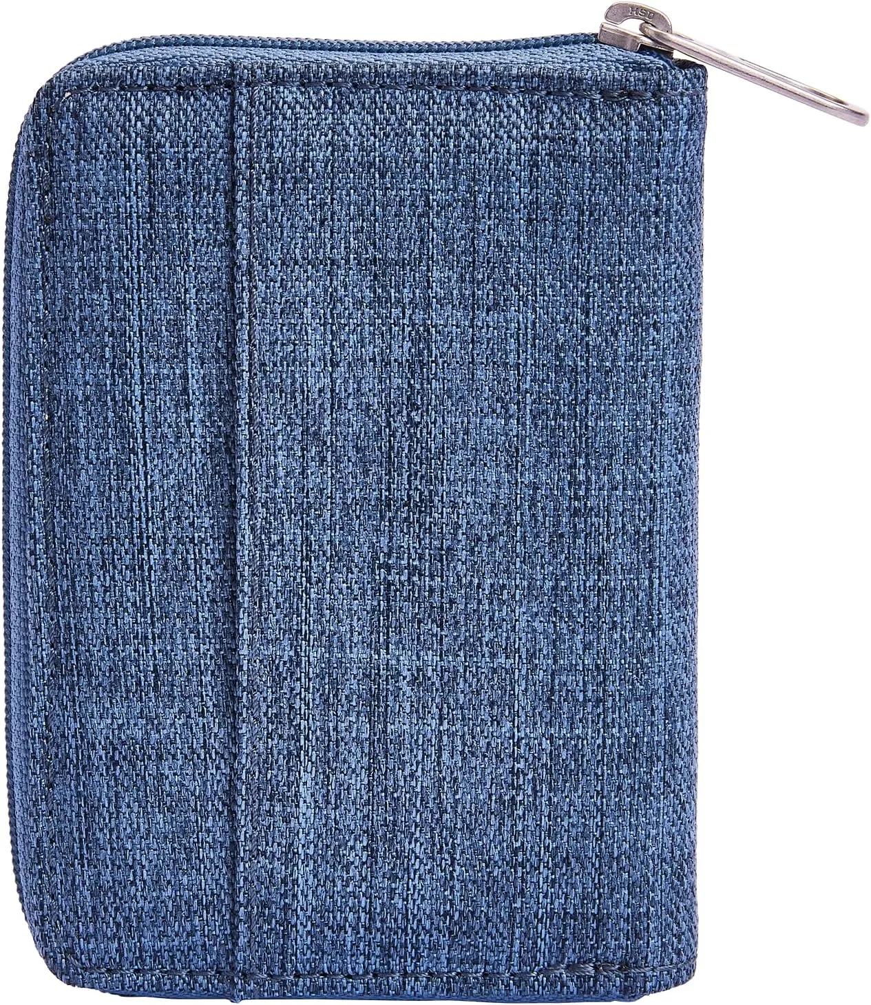 HAIKU Sprout Wallet, Lightweight Small Wristlet Wallet with Zippered Pouch, RFID Pockets, and Removeable Wrist Strap, River Rock Blue