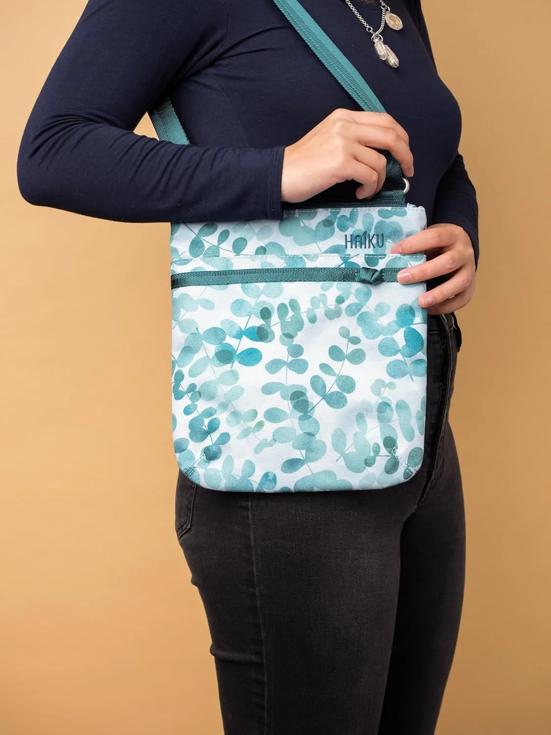 Haiku Women's Small Revel Eco-Friendly RFID Blocking Crossbody Travel Bag