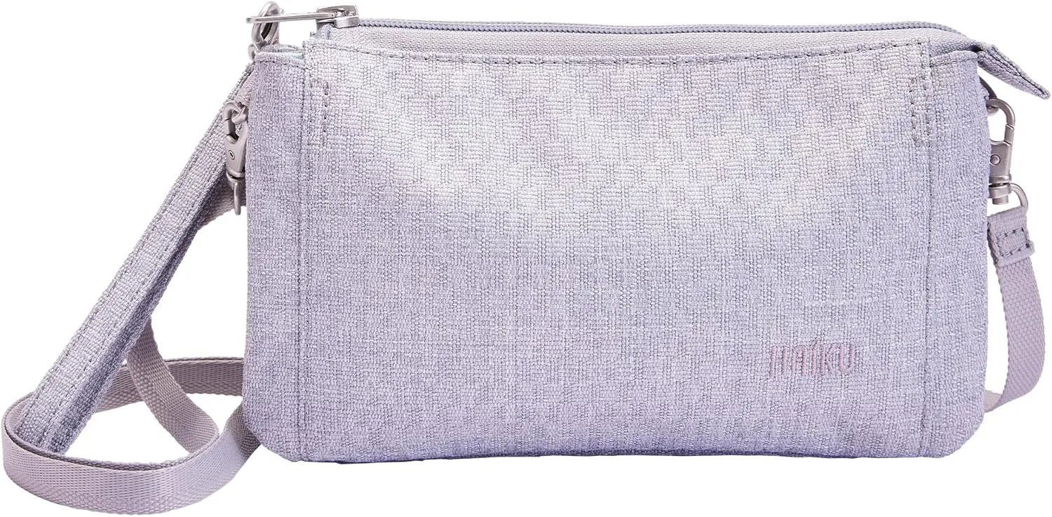 HAIKU Women's Small Stride Crossbody RFID Blocking Wristlet Wallet