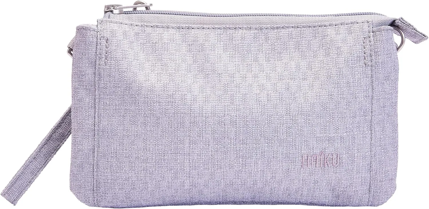 HAIKU Women's Small Stride Crossbody RFID Blocking Wristlet Wallet