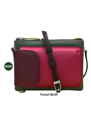 Handbag Cell Phone Forest Leather RFID Blocking 6040