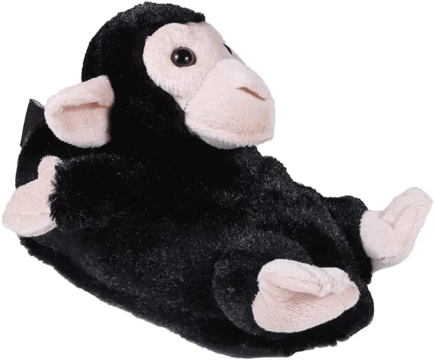 Happy Feet Animal Slippers for Adults and Kids, Cozy and Comfortable, Sturdy Rubber Soles, Thick 1-Inch Memory Foam Footbed, Non-Skid Bottoms, Plush Velvety Material Slippers, As Seen on Shark Tank