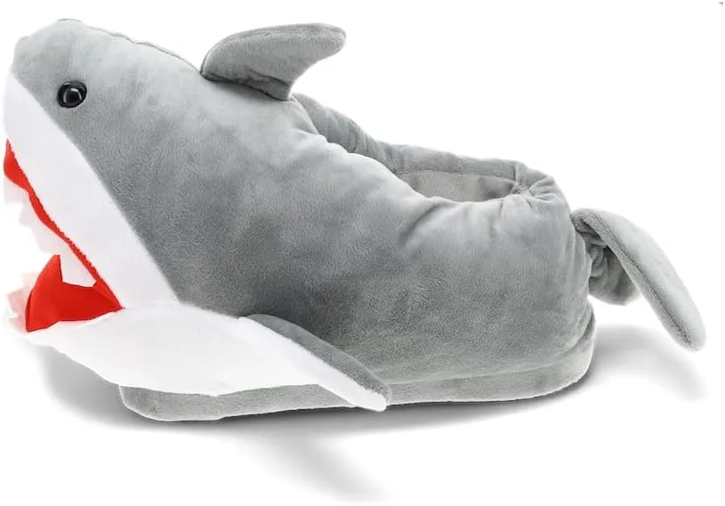 Happy Feet Animal Slippers for Adults and Kids, Cozy and Comfortable, Sturdy Rubber Soles, Thick 1-Inch Memory Foam Footbed, Non-Skid Bottoms, Plush Velvety Material Slippers, As Seen on Shark Tank