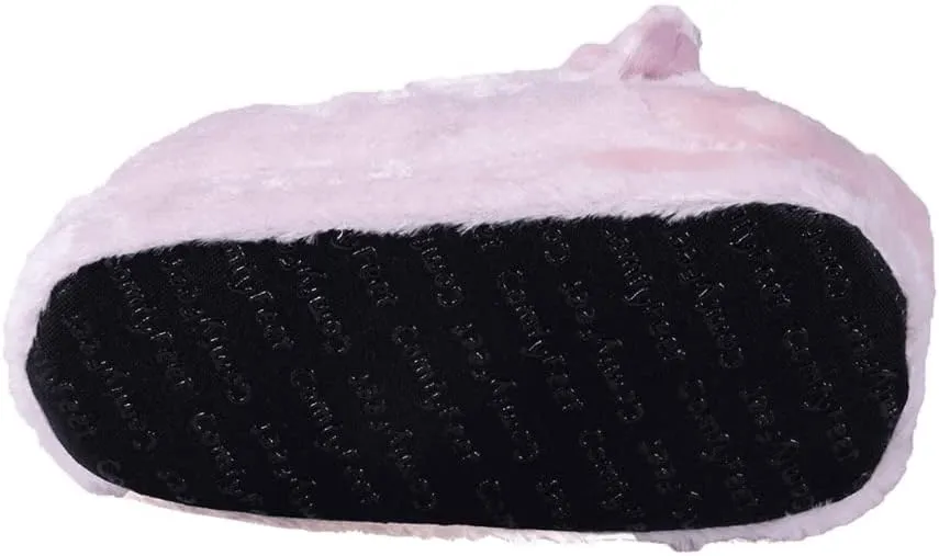 Happy Feet Animal Slippers for Adults and Kids, Cozy and Comfortable, Sturdy Rubber Soles, Thick 1-Inch Memory Foam Footbed, Non-Skid Bottoms, Plush Velvety Material Slippers, As Seen on Shark Tank