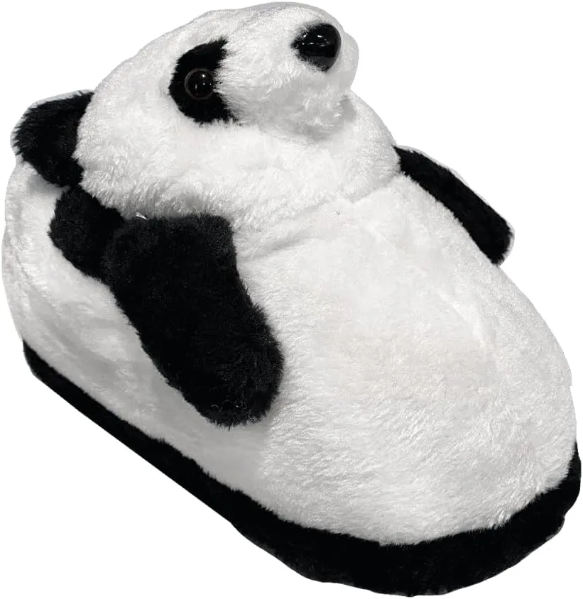 Happy Feet Animal Slippers for Adults and Kids, Cozy and Comfortable, Sturdy Rubber Soles, Thick 1-Inch Memory Foam Footbed, Non-Skid Bottoms, Plush Velvety Material Slippers, As Seen on Shark Tank