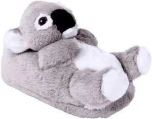 Happy Feet Animal Slippers for Adults and Kids, Cozy and Comfortable, Sturdy Rubber Soles, Thick 1-Inch Memory Foam Footbed, Non-Skid Bottoms, Plush Velvety Material Slippers, As Seen on Shark Tank