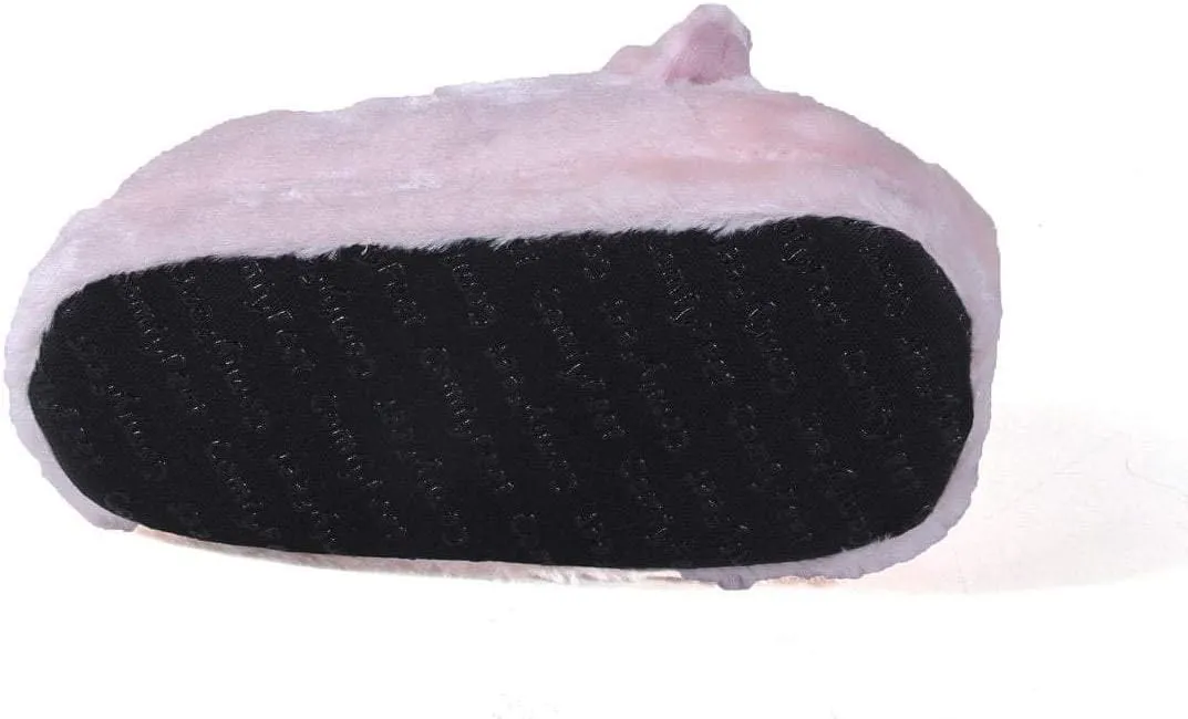 Happy Feet Animal Slippers for Adults and Kids, Cozy and Comfortable, Sturdy Rubber Soles, Thick 1-Inch Memory Foam Footbed, Non-Skid Bottoms, Plush Velvety Material Slippers, As Seen on Shark Tank