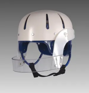Hard Shell Helmet with Face bar - Royal Blue, x-large
