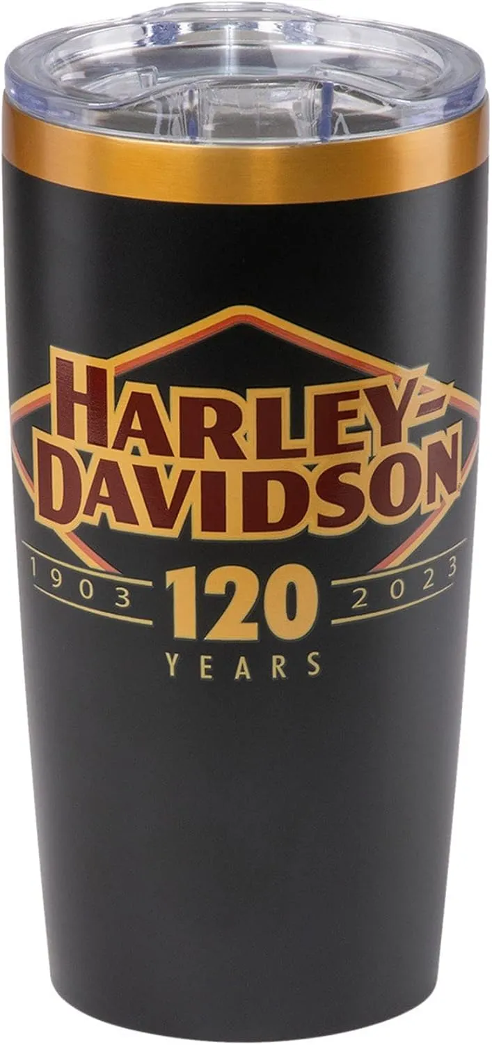 Harley-Davidson 120th Anniversary Logo 20 Oz. Vacuum Insulated, Limited Edition