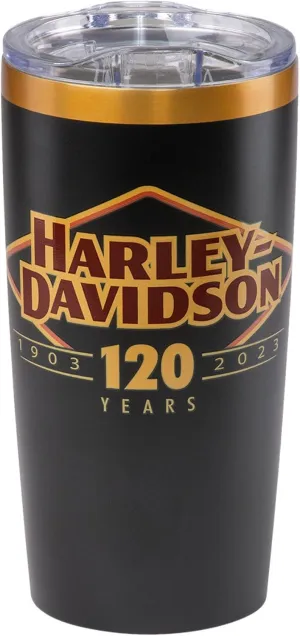 Harley-Davidson 120th Anniversary Logo 20 Oz. Vacuum Insulated, Limited Edition
