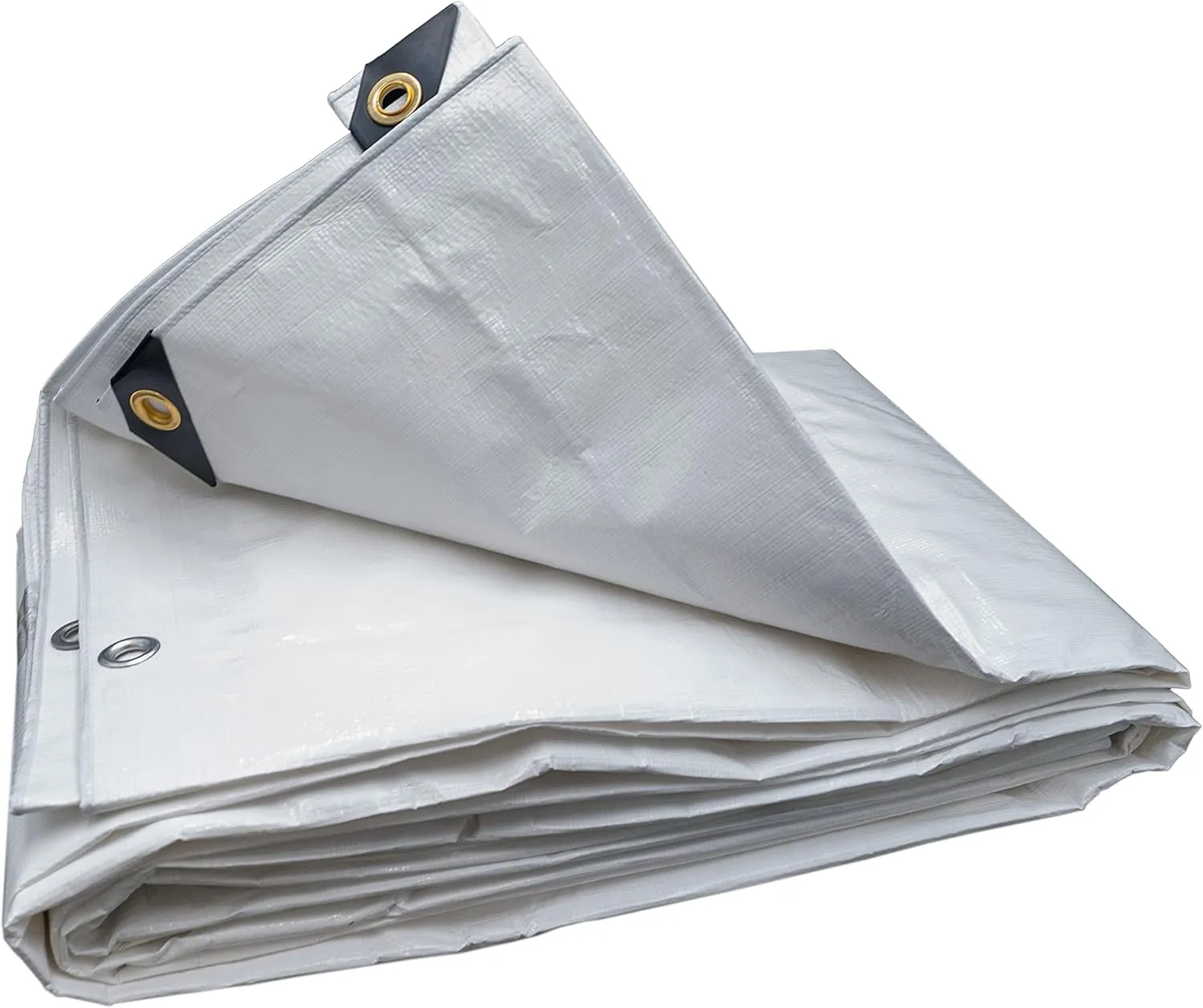 Heavy Duty White Tarp 6 Oz., 10'X10'