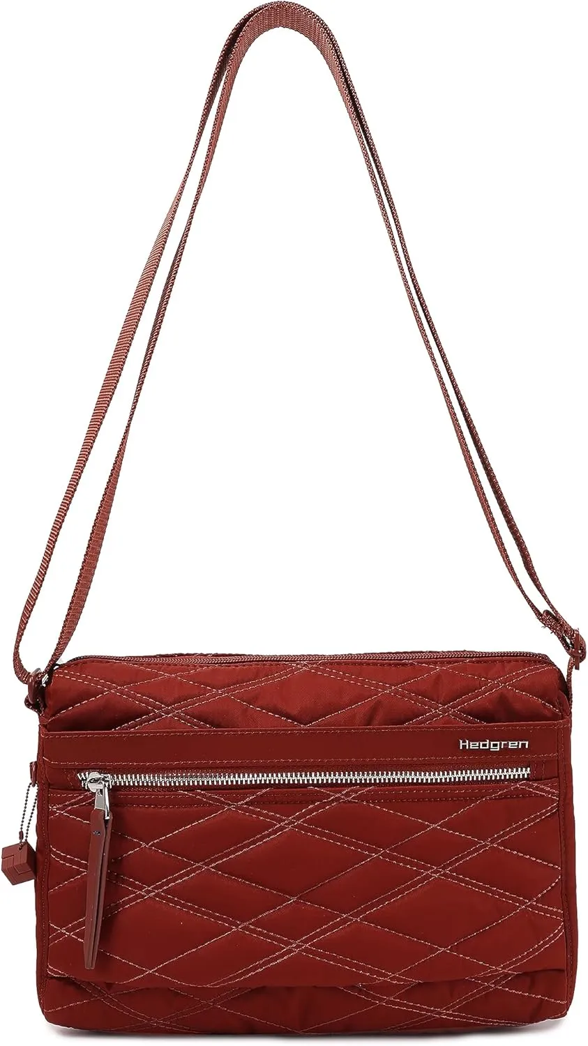 Hedgren Eye M, Shoulder Bag, Tablet Pocket, RFID Blocking, Brown