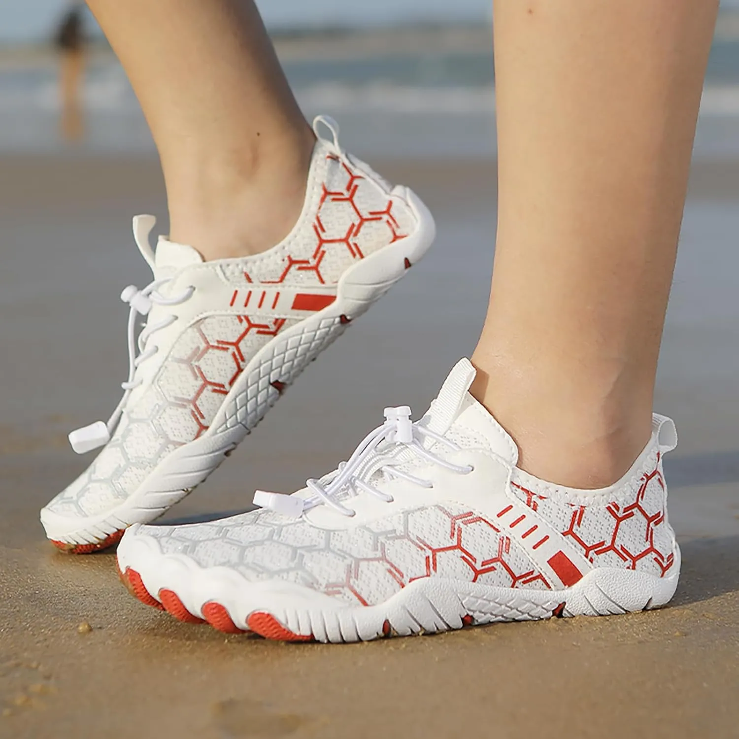 Hike Barefoot Shoes for Women Men, Pro Barefoot Shoes with Wide Toe Box for Hiking, Walking, Non-Slip Breathable Lightweight Water Shoes Unisex