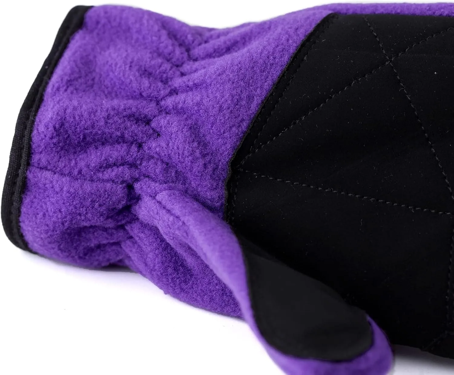 HORZE Kids' Fleece Winter Horse Riding Gloves with Pony Design