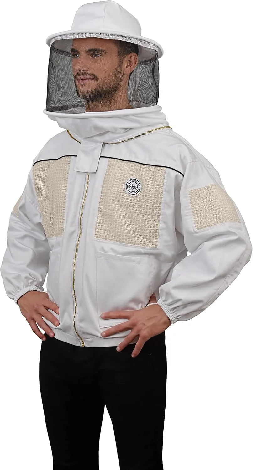 Humble Bee 330 Ventilated Beekeeping Jacket with Round Veil