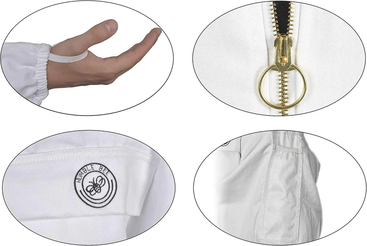 Humble Bee 330 Ventilated Beekeeping Jacket with Round Veil