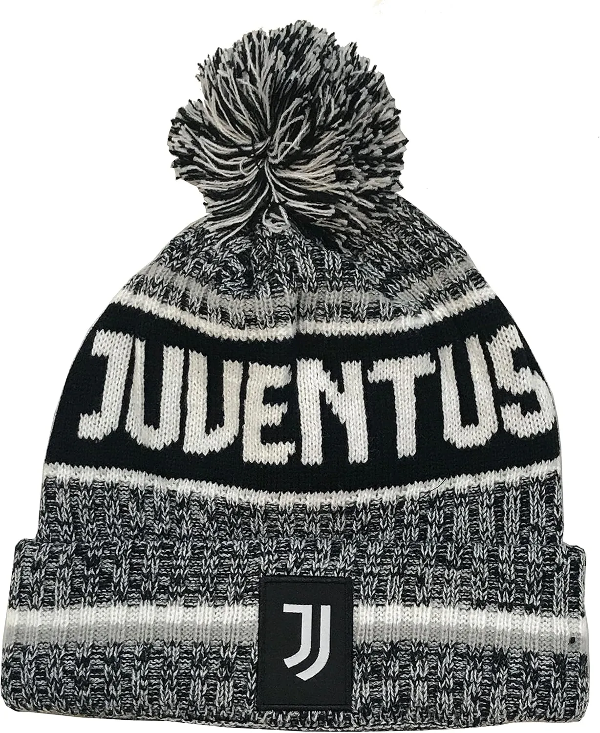 Icon Sports (ICOZ7) Juventus Identity Team Pom Beanie Black