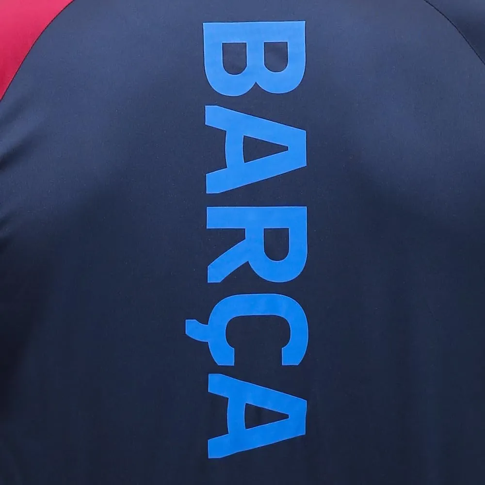 Icon Sports Men Compatible with FC Barcelona Poly Shirt Soccer Jersey -35