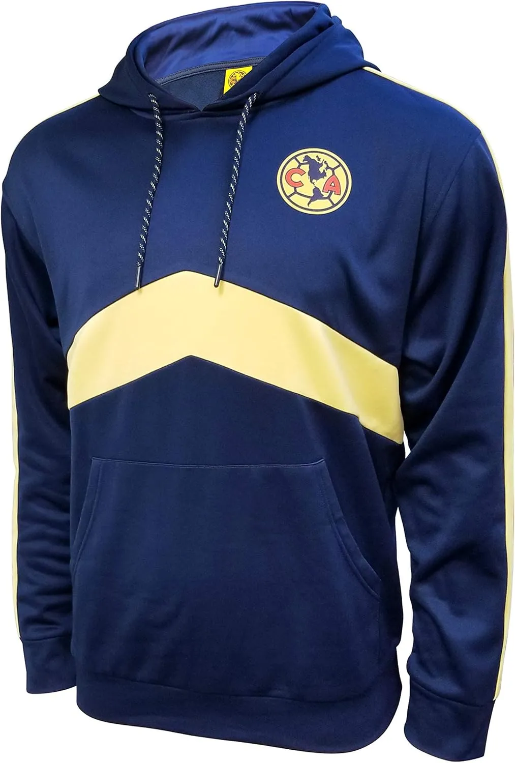 Icon Sports Men’s Pullover Hoodie – Official Soccer Football Club Team Casual Long Sleeve Sweatshirt Sports Active Top