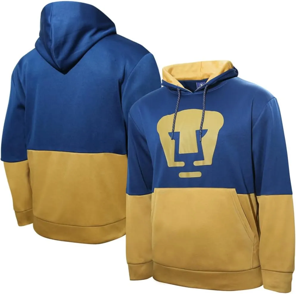 Icon Sports Men’s Pullover Hoodie – Official Soccer Football Club Team Casual Long Sleeve Sweatshirt Sports Active Top