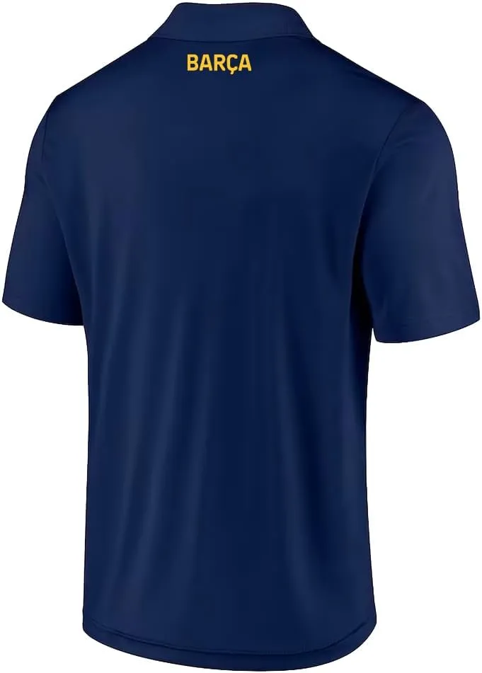 Icon Sports Officially Licensed Soccer Polo Shirt, Woven Patch Adult Unisex Collared Shirt
