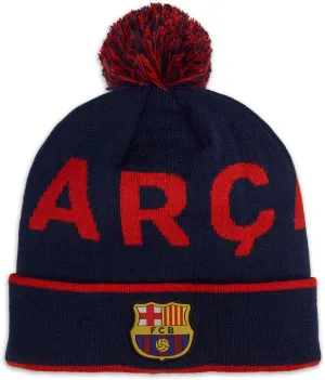 Icon Sports Officially Licensed World Clubs Pom Beanie - Premium Soft Knit Winter Hat for Soccer Fans, Warm Soccer Fan Gear