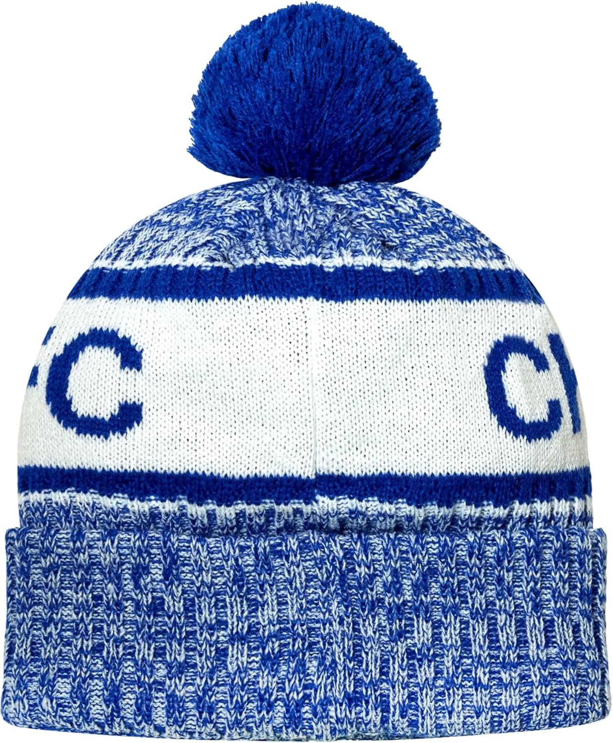 Icon Sports Officially Licensed World Clubs Pom Beanie - Premium Soft Knit Winter Hat for Soccer Fans, Warm Soccer Fan Gear