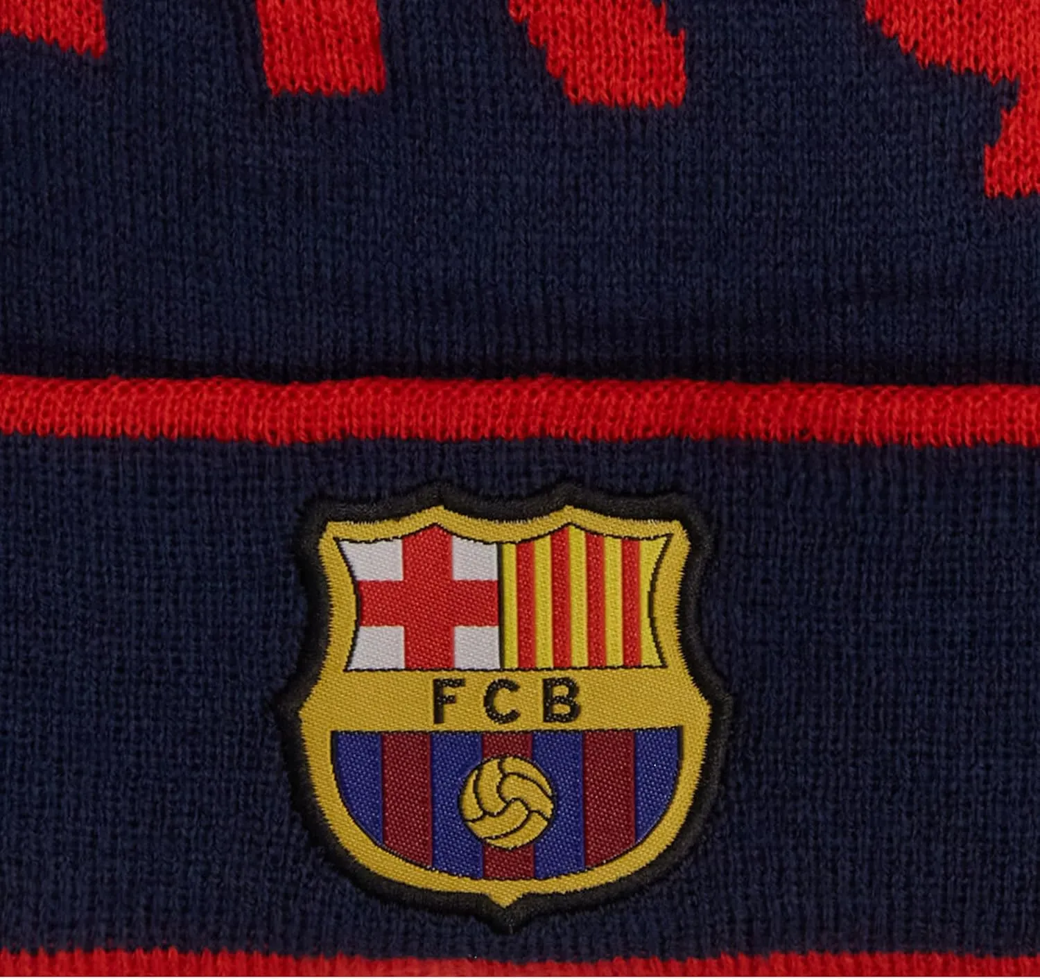 Icon Sports Officially Licensed World Clubs Pom Beanie - Premium Soft Knit Winter Hat for Soccer Fans, Warm Soccer Fan Gear