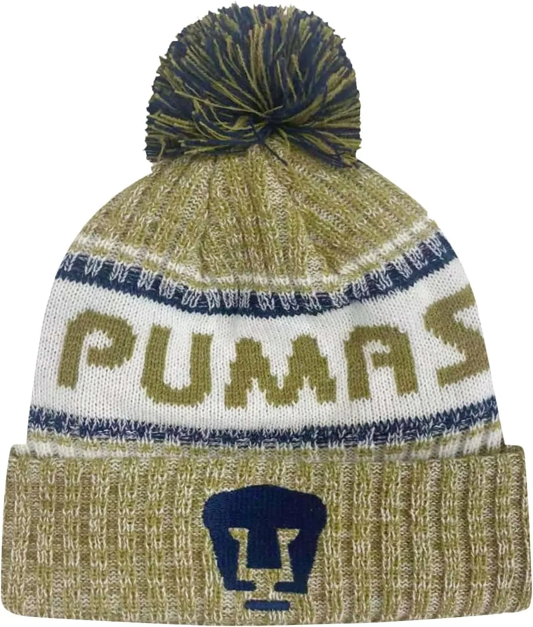 Icon Sports Officially Licensed World Clubs Pom Beanie - Premium Soft Knit Winter Hat for Soccer Fans, Warm Soccer Fan Gear