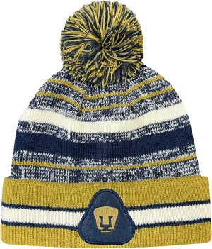 Icon Sports Officially Licensed World Clubs Pom Beanie - Premium Soft Knit Winter Hat for Soccer Fans, Warm Soccer Fan Gear