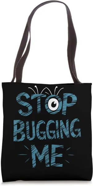 Insect humor Funny mosquito Ant picnic Bug repellent Tote Bag