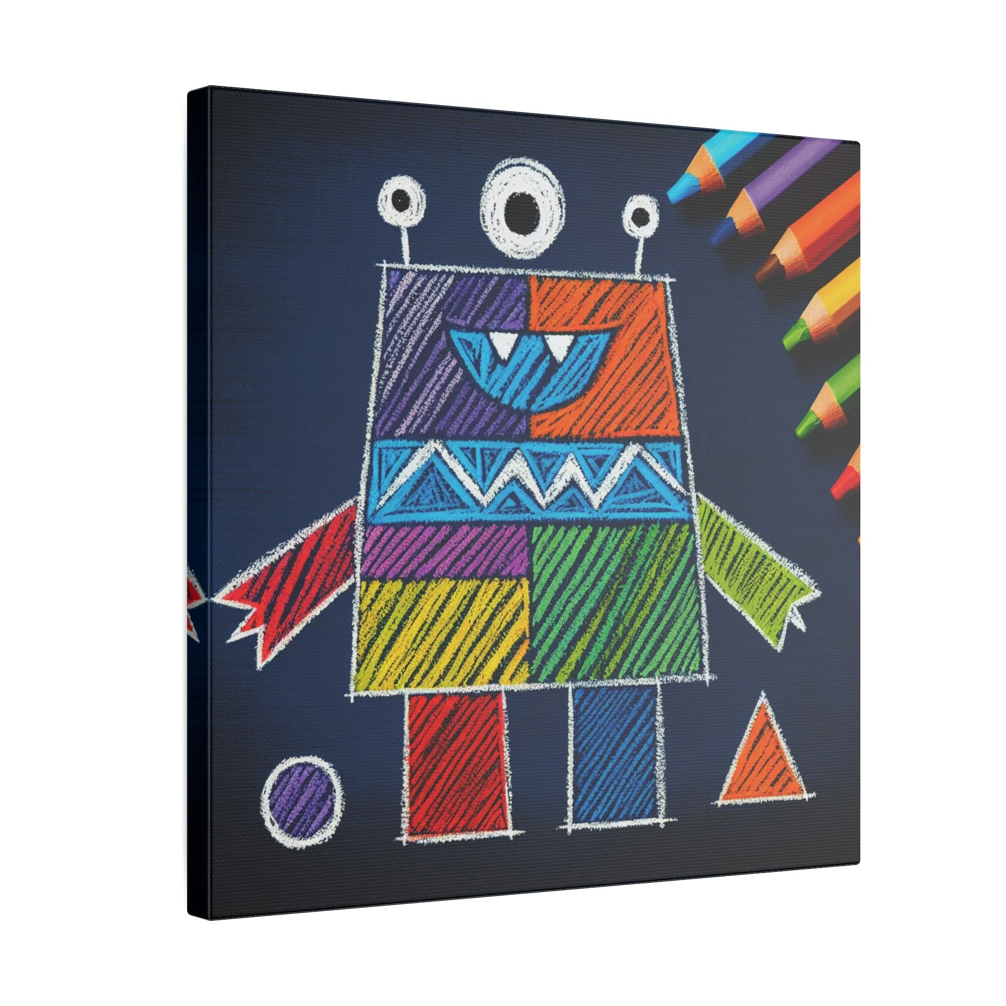 Jaxon Brushstrokes I - Canvas