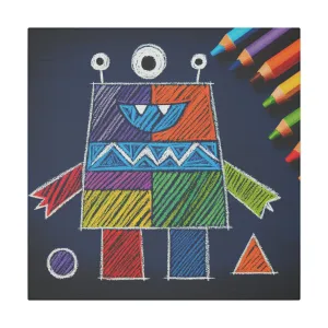 Jaxon Brushstrokes I - Canvas